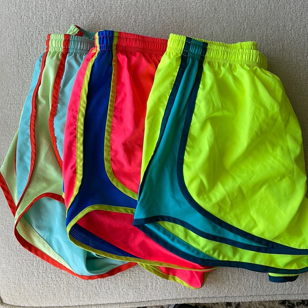 Bundle of 3 Medium Nike Tempo Shorts